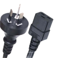 saa threeplug computer power cord plug